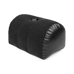 Bedroom Fantasies The Straddler Inflatable Pillow (Black), inflatable sex pillow