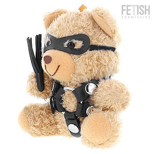 Fetish Submissive Ted Teddy Bear, BDSM teddy bear