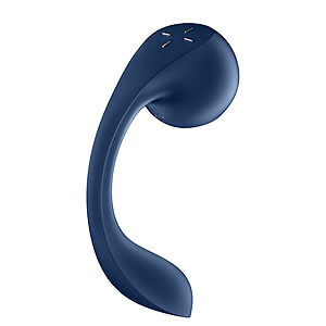 Satisfyer Pro+ Wave 4 Connect App (Dark Blue), pulse vibrator