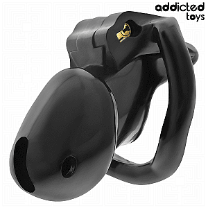 Addicted Toys Locked Midnight Cell Penis Cage S, chastity cage