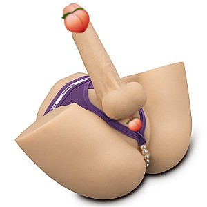 Lovetoy Streetgirl's #17 with Bendable Dildo, vagina anus and dildo masturbator