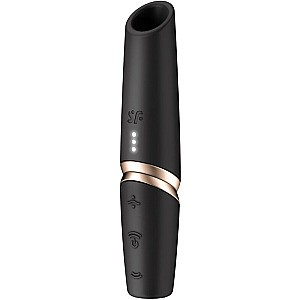 Satisfyer Perfect Kiss (Black), pulsing clitoral vibrator
