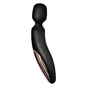 Satisfyer Wand-erland (Black/Rosegold), massage wand