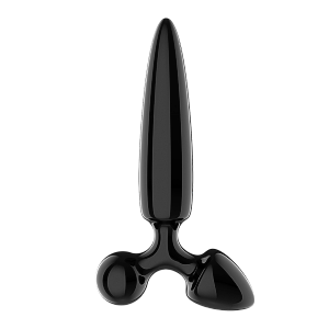 Satisfyer Triple Crystal 1 (Black), glass triple stimulator
