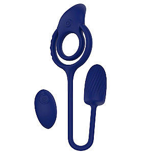 ToyJoy Fame The Thria Ultimate Couple Climaxer, couple vibrating ring with anal bullet