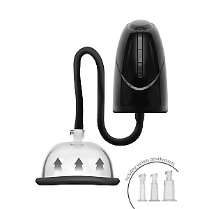 She.E.O Vacuum Vagina & Clitoral Automatic Pump (Black), automatic vacuum pump