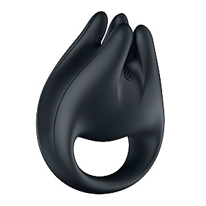 Satisfyer Perfect Pair 1 (Black), multifunction vibrating ring