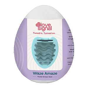 Dream Toys Love Signal Waze Amaze Pocket Stroker, compact stroker