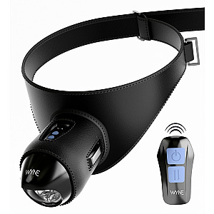 WYNE RC Strap-on Masturbator 13, hands-free vibrating masturbator