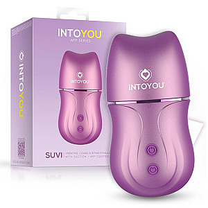 IntoYou App Series Suvi Stimulator with Licking, smart stimulator