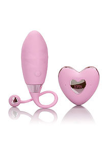 Cute Jopen Amour vibrating egg with pink remote control