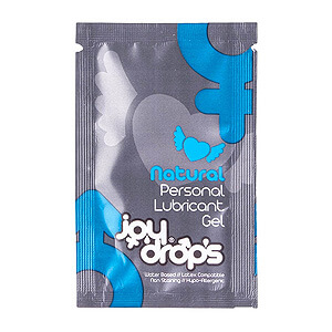 JoyDrops Natural (5 ml) lubricating gel bag
