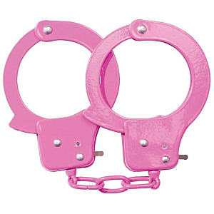 Sex Extra Metal Handcuffs Pink