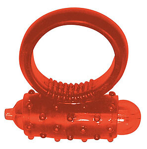 Vibro Ring Red - erection ring