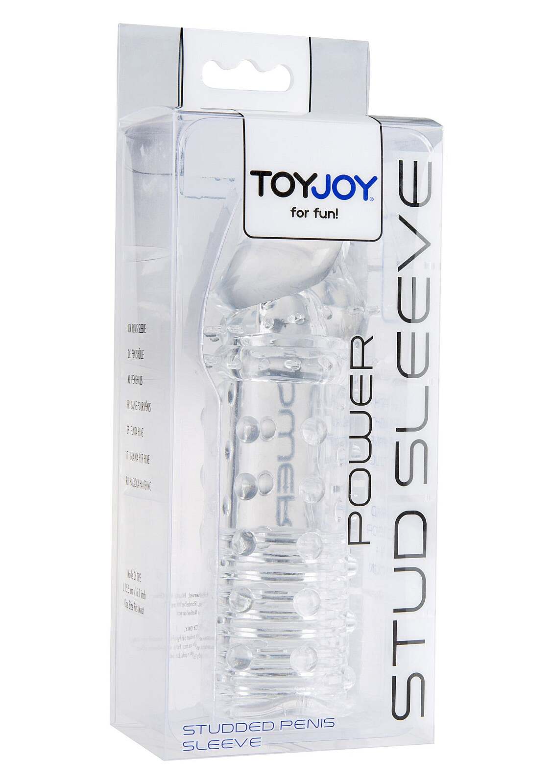 Power Stud Sleeve Clear