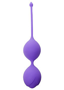 Silicone vaginal balls purple 36mm 90g