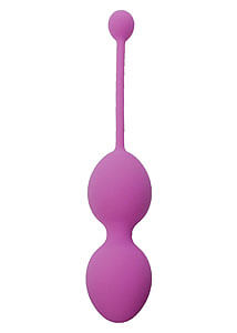 Silicone vaginal balls purple 32mm 165g