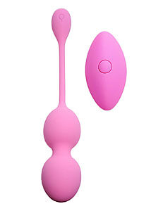 Vibrating vaginal balls pink (32mm, 80g)