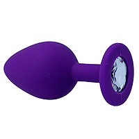 Intense Shelki M Plug Anal - purple anal jewel