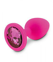 Anální šperk silikonový RelaXxxx růžová/růžová S