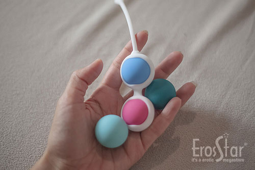HAPPY LOKY Kegel Beads - pastel games with exciting rewards