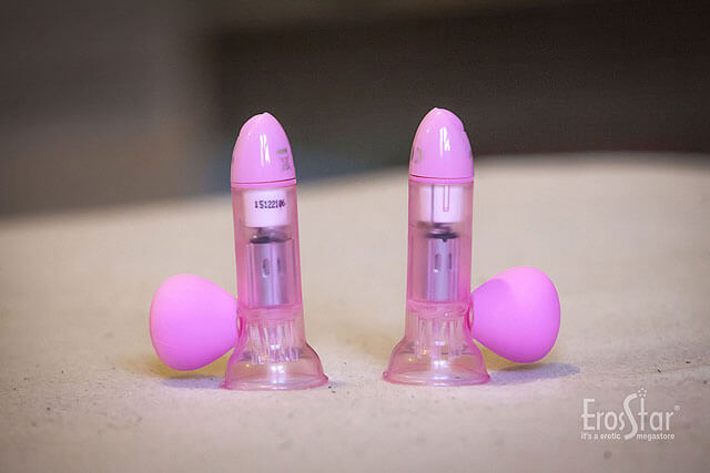 Review of Seven Creations Vibrating Nipple Pumps - Sex Without Nipple Tease I Can't Imagine